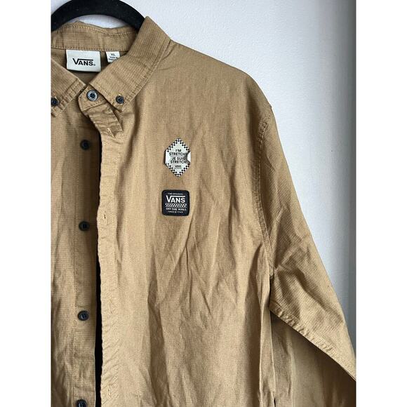 Vans Off the Wall Men's Stackton Button Down Shirt Size XL - Picture 2 of 6